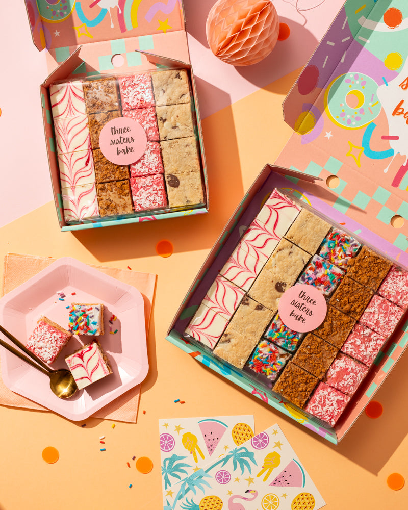 Rainbow Cake Boxes