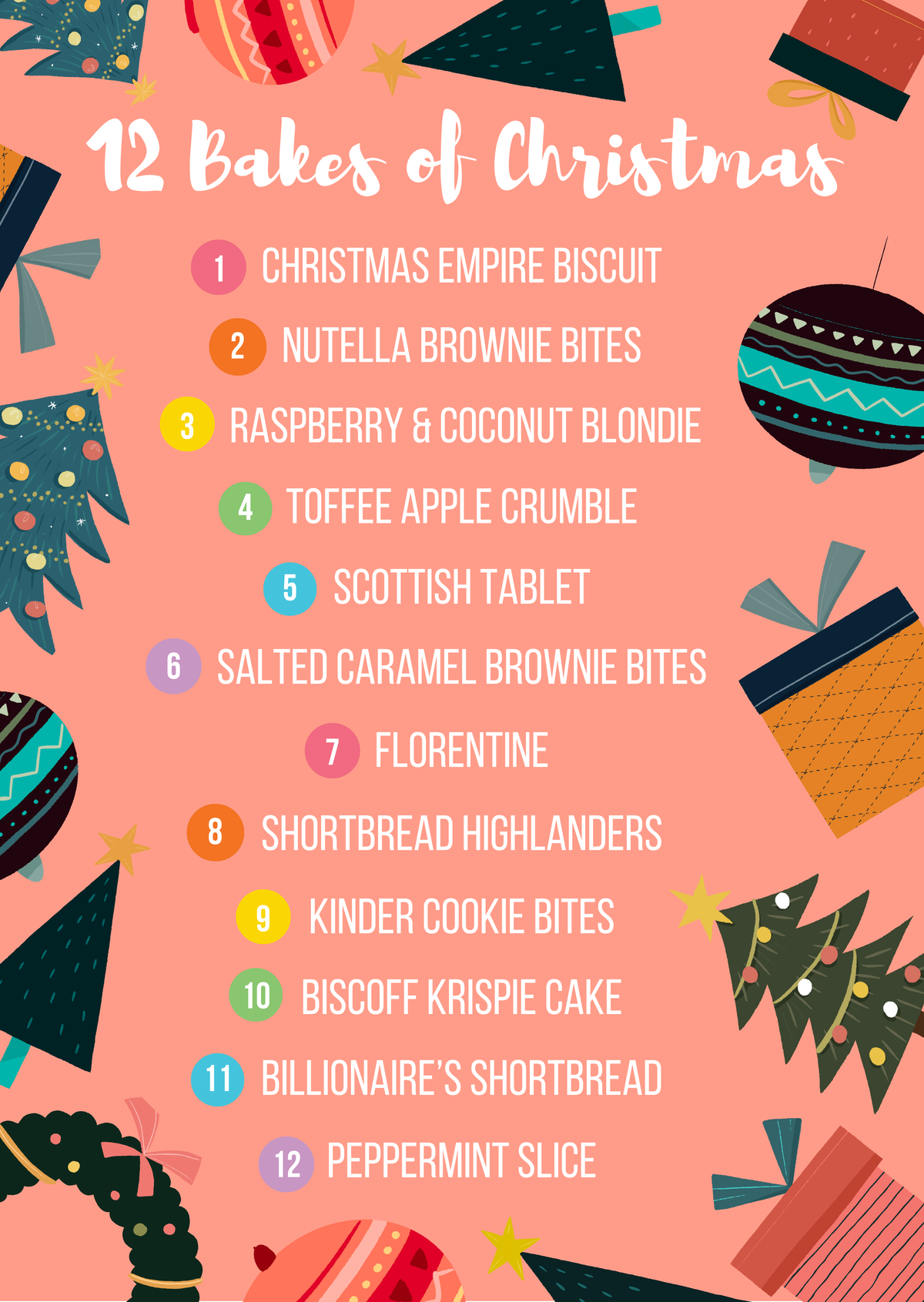 12 Cakes of Christmas - Food Christmas Hamper