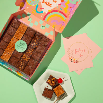 Thinking of You Gift - Large Brownie Box