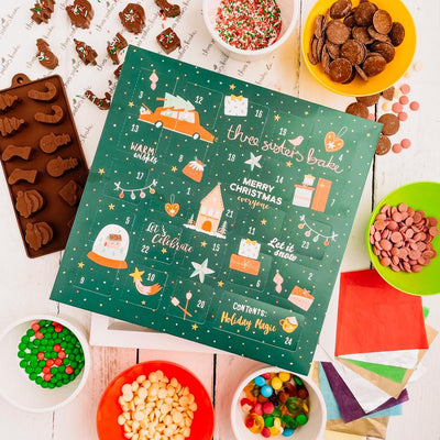 DIY Chocolate Advent Calendar - Illustrated Sleeve
