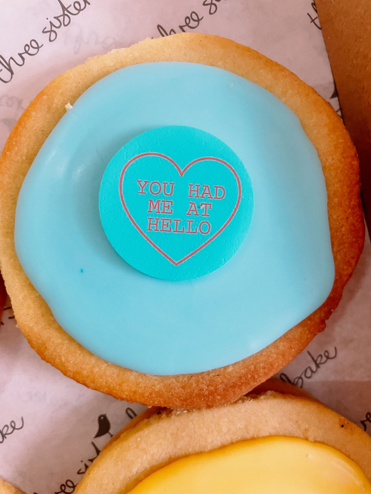 Love Heart Valentine's Biscuits - Empire Biscuits