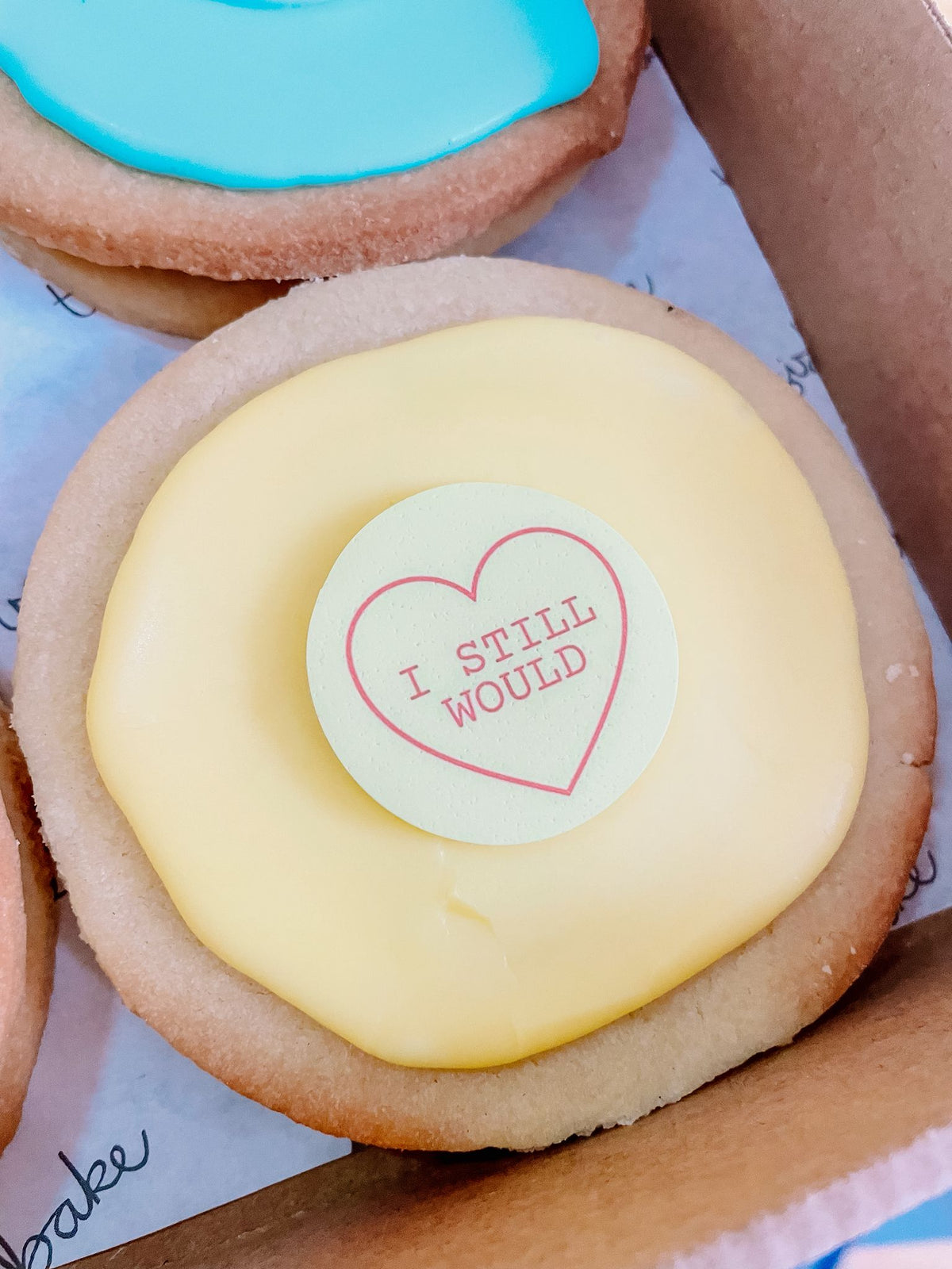 Love Heart Valentine's Biscuits - Empire Biscuits