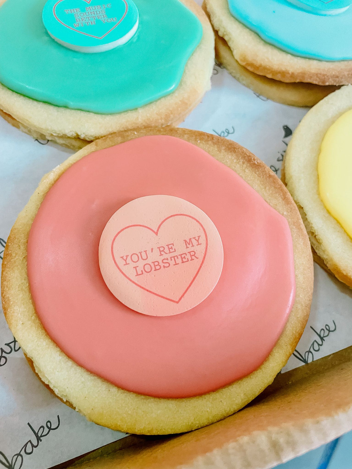 Love Heart Valentine's Biscuits - Empire Biscuits