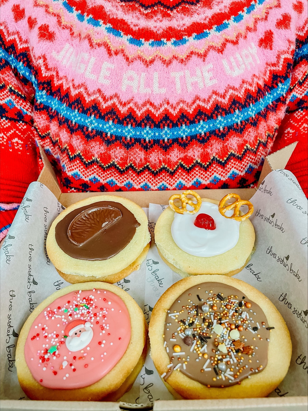 Christmas Empire Biscuits