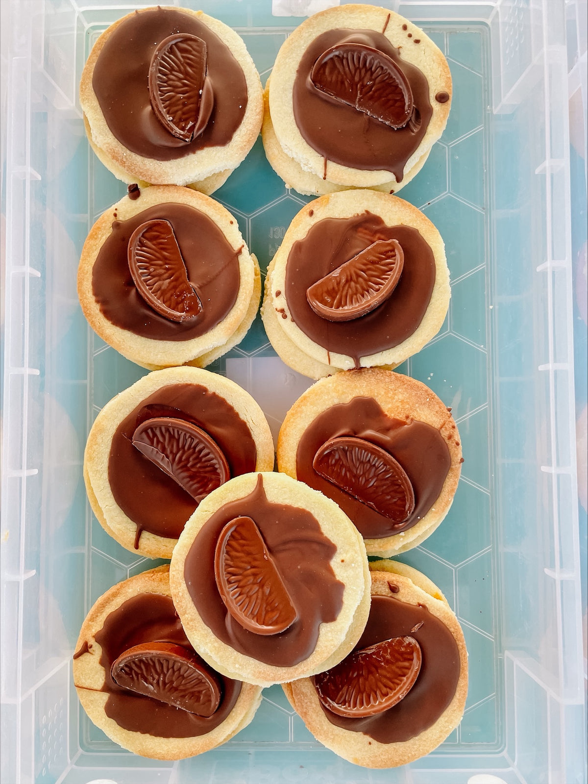 Christmas Empire Biscuits