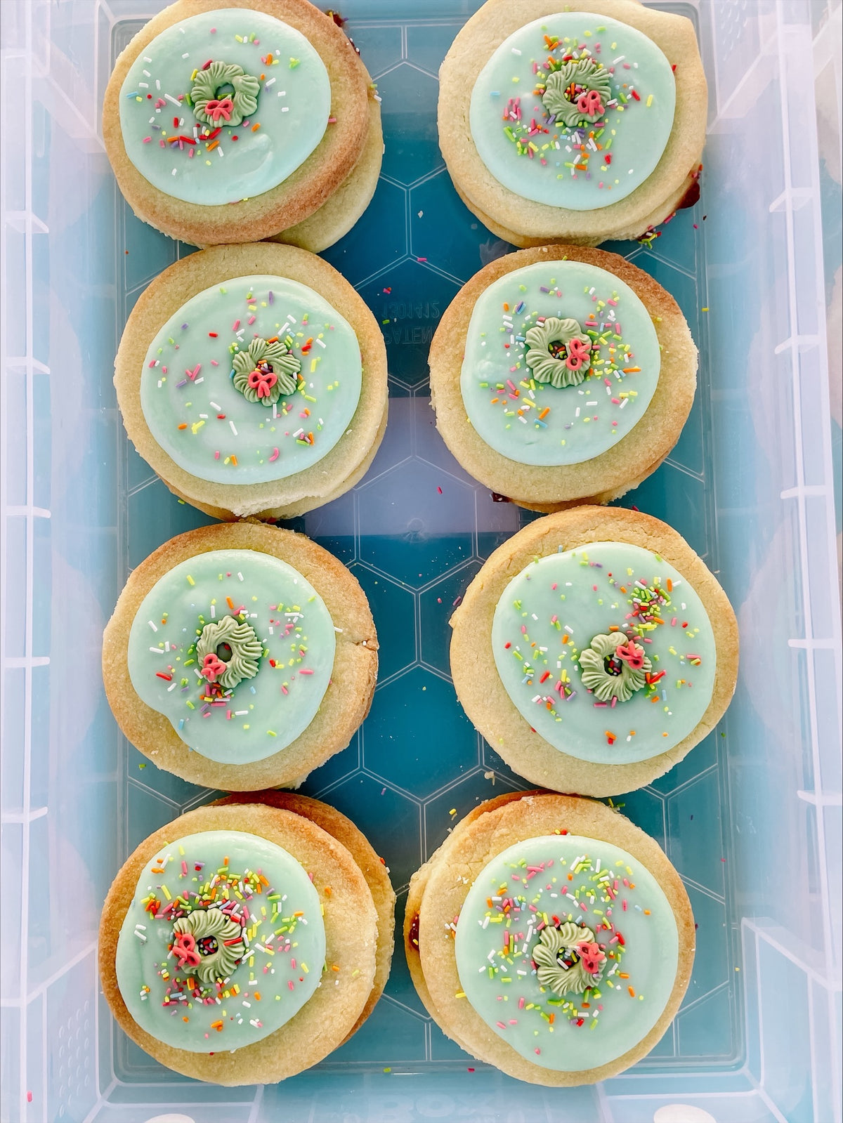 Christmas Empire Biscuits