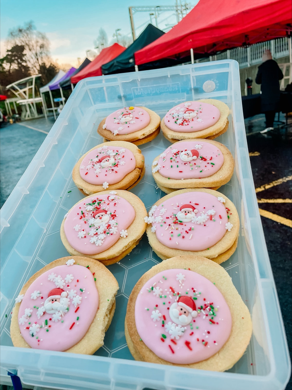 Christmas Empire Biscuits